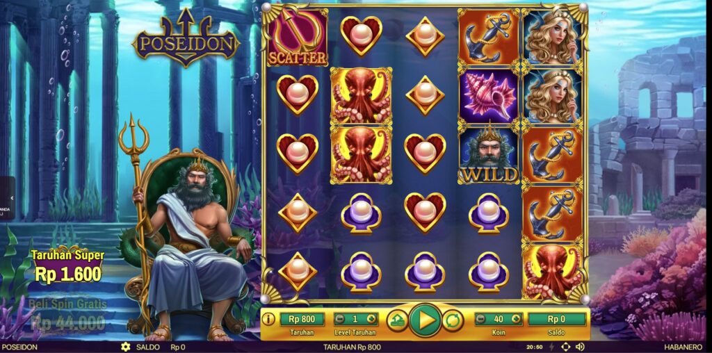 Slot Online Habanero Poseidon: Strategi Gacor untuk Raih Jackpot Terbesar Bulan Ini!-88onlygame.com